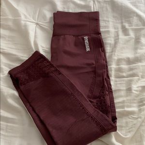 Berry Gymshark Leggings